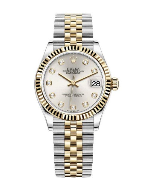 Silver Diamond Rolex Replica